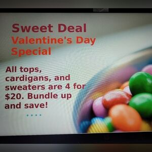 Valentine's Day Sale!!